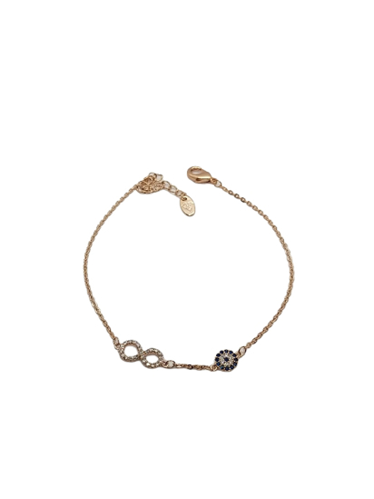 Picture of Infinity-Evil Eye Bracelet