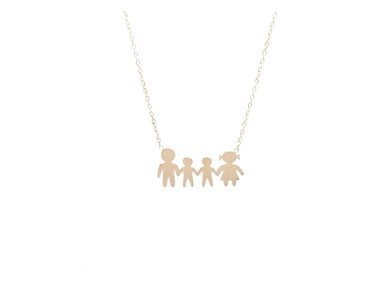 Picture of Family Necklaces Two Boys