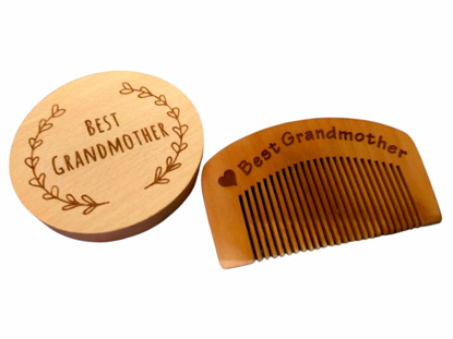 Picture of Mirror And Comb 'Best Grandmother'