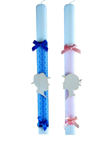 Picture of Mr And Mrs Easter Candle 'Lampada'