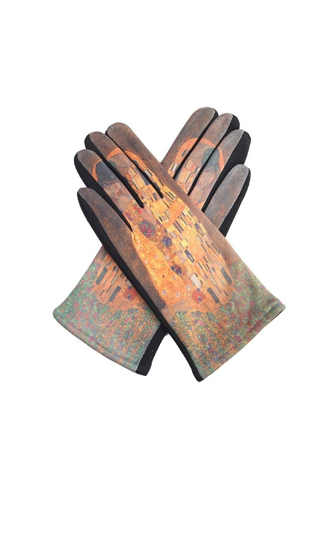 Picture of Klimt 'The Kiss'  Gloves