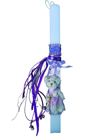 Picture of Teddy Bear Easter Candle 'Lampada'