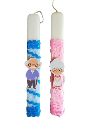 Picture of Couple Easter Candle 'Lampada'