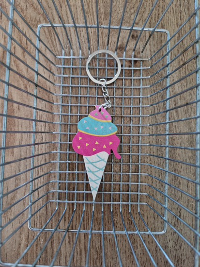 Picture of Ice Cream Keyring