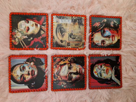 Picture of Face Coasters