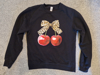 Picture of Sweatshirt Cherries With Leopard Bow