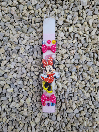 Picture of Minnie Mouse Easter Candle