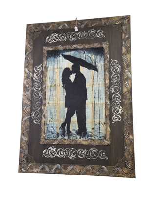 Picture of Under The  Rain Canvas