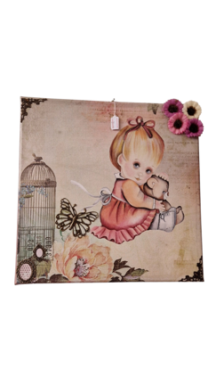 Picture of Baby Girl Canvas