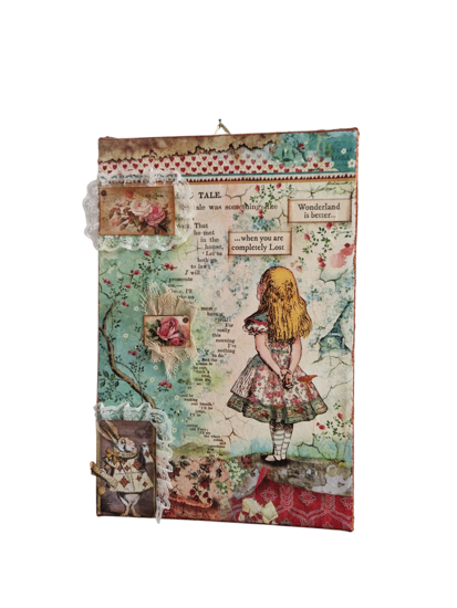 Picture of Alice in Wonderland Canvas