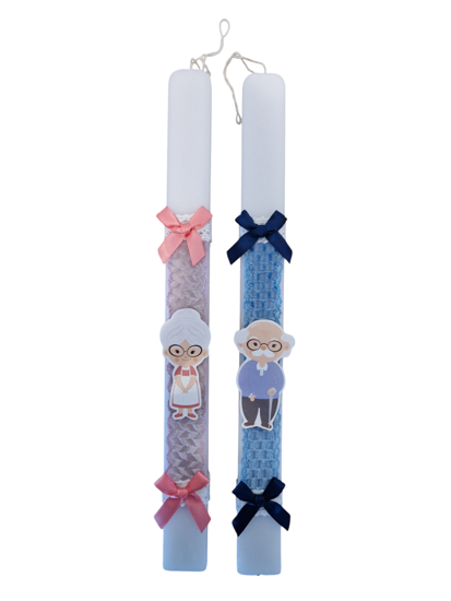 Picture of Couple Easter Candle