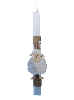 Picture of Sheep Easter Candle