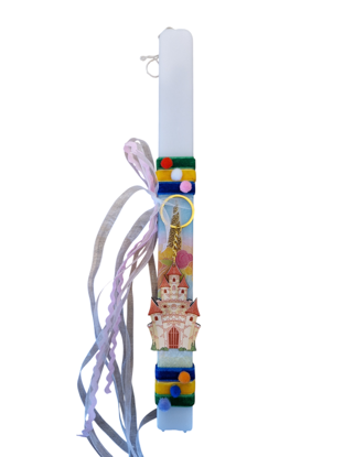 Picture of Castle Easter Candle