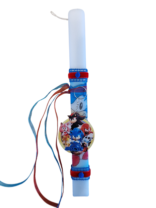 Picture of Sonic Easter Candle