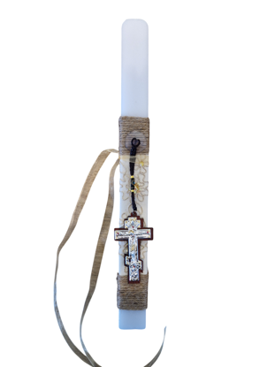 Picture of Cross Easter Candle