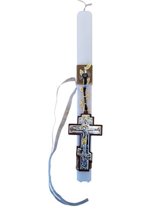 Picture of Cross Easter Candle