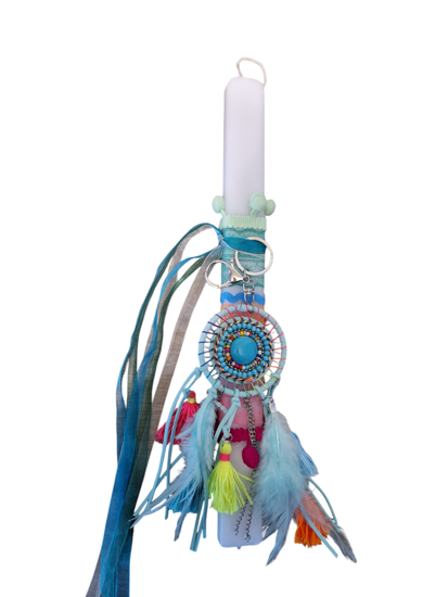 Picture of Dreamcatcher Easter Candle