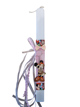 Picture of Minnie Mouse Easter Candle