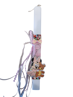 Picture of Minnie Mouse Easter Candle
