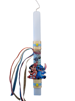 Picture of Stitch Easter Candle