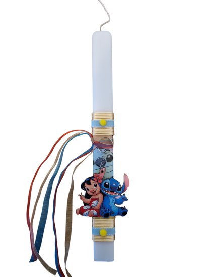 Picture of Stitch Easter Candle