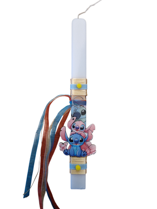 Picture of Stitch Easter Candle