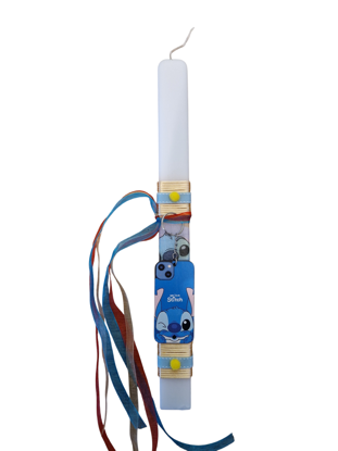 Picture of Stitch Easter Candle