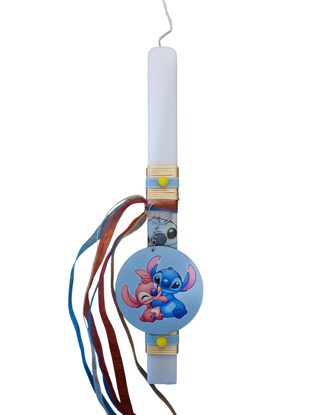 Picture of Stitch Easter Candle