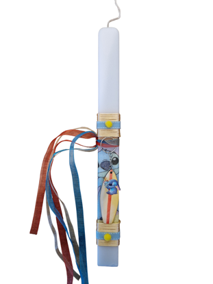 Picture of Stitch Easter Candle