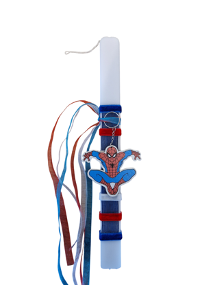 Picture of Spiderman Easter Candle