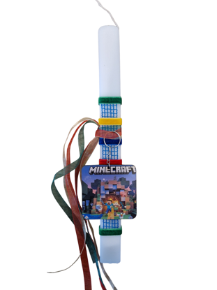 Picture of Minecraft Easter Candle