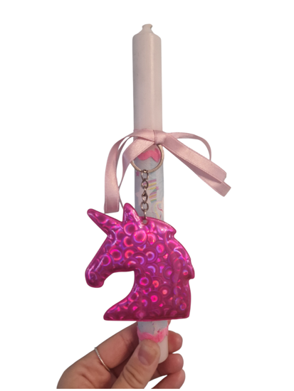 Picture of Unicorn Easter Candle