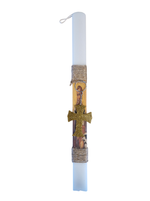 Picture of Cross Easter Candle